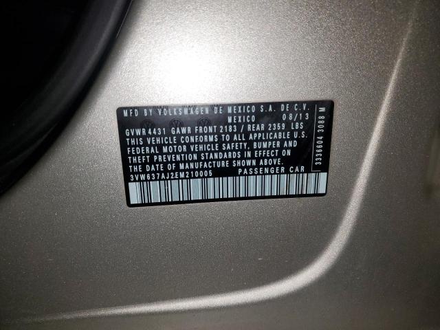 3VW637AJ2EM210005 Volkswagen Jetta Hybrid