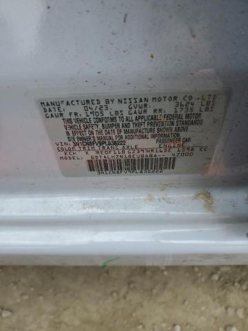 3N1CN8FV9PL838222 Nissan VERSA SR