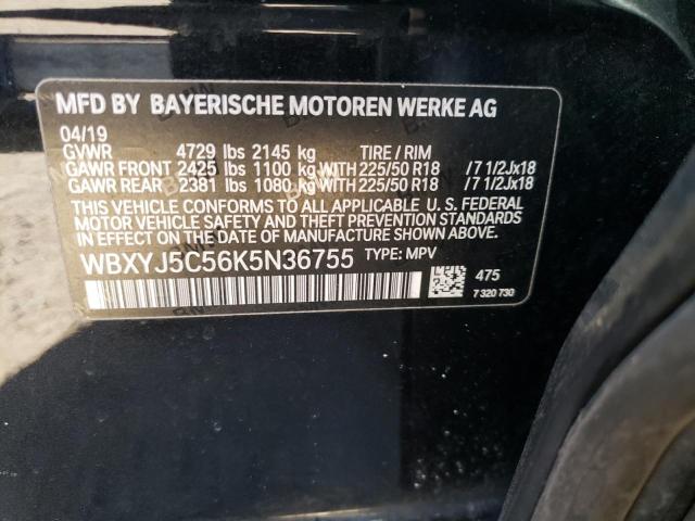 WBXYJ5C56K5N36755 BMW X2 Xdrive28i