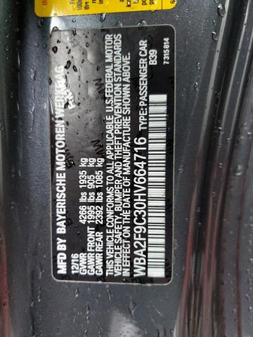 WBA2F9C30HV664716 BMW 230I