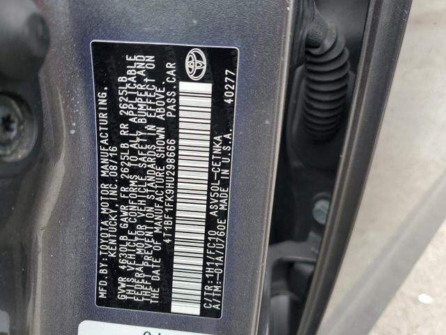 Toyota CAMRY LE 2017 4T1BF1FK9HU298666 Image 12