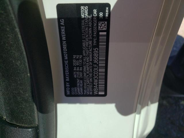 WBA4W3C03LFJ66895 BMW 430I
