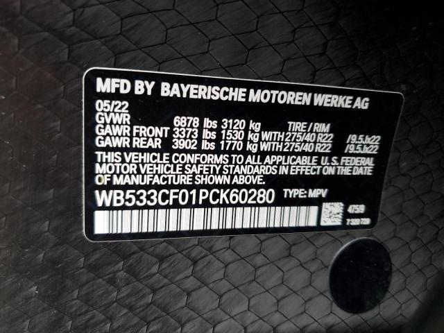 WB533CF01PCK60280 BMW IX M60