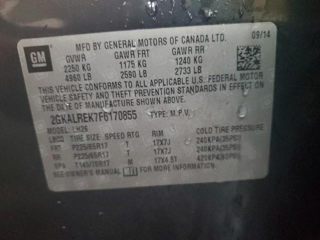 2GKALREK7F6170855 GMC Terrain Sle