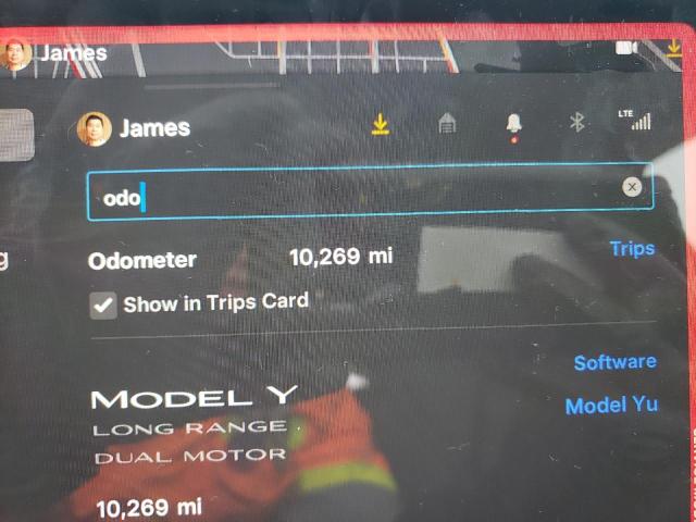 7SAYGDEE1PF627198 Tesla Model Y