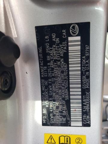 58ABK1GG2JU102667 Lexus ES 350
