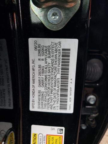 1HGCV3F50LA012975 Honda Accord Hybrid Exl