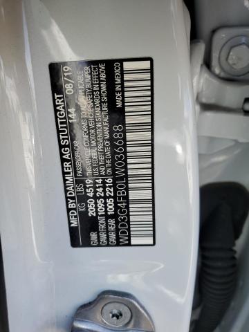 WDD3G4FB0LW036688 Mercedes-Benz A 220 4matic