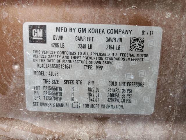 KL4CJASB5HB121647 Buick Encore Preferred