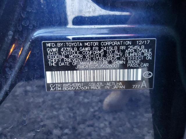 JTHC81D25J5028001 Lexus IS 300