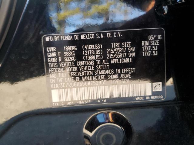 3CZRU6H55GM752955 Honda HR-V EX