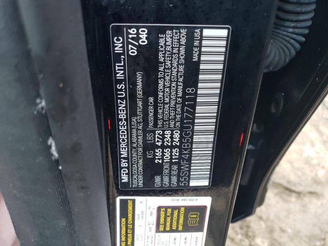55SWF4KB5GU177118 Mercedes-Benz C 300 4matic