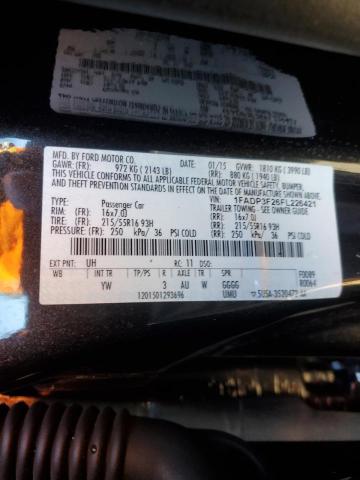 1FADP3F26FL226421 Ford FOCUS SE