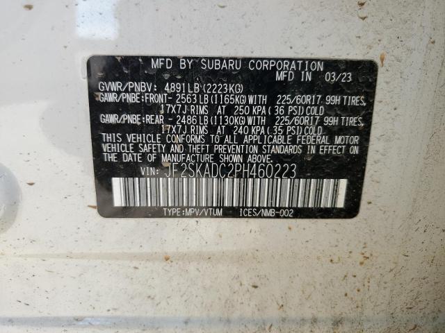JF2SKADC2PH460223 Subaru Forester Premium