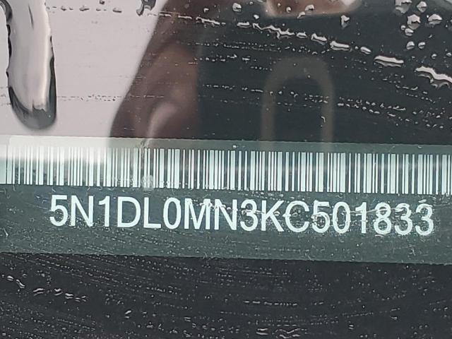 5N1DL0MN3KC501833 Infiniti QX60 LUXE