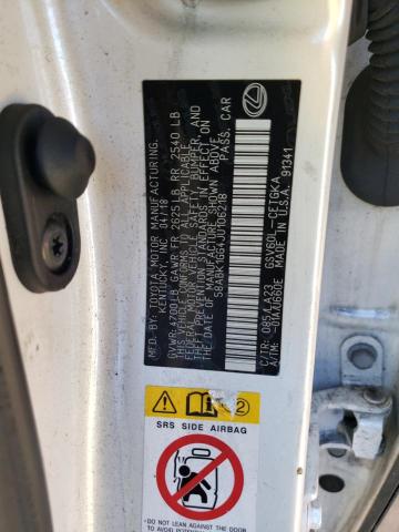 58ABK1GG4JU106218 Lexus ES 350