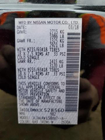 5N1DL0MNXJC528560 Infiniti QX60