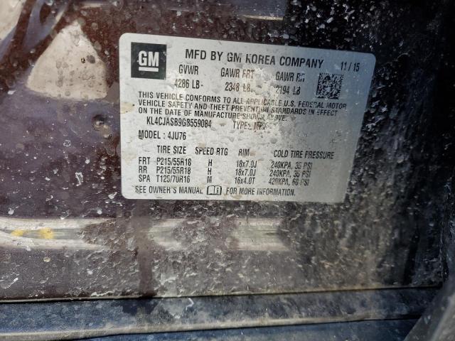 KL4CJASB9GB559084 Buick Encore