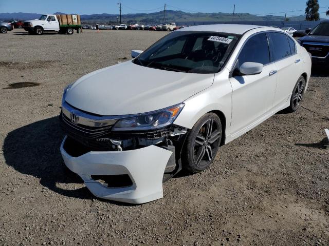 2017 Honda Accord Sport Special Edition მანქანა იყიდება აუქციონზე, vin: 1HGCR2F16HA103672, აუქციონის ნომერი: 44734404