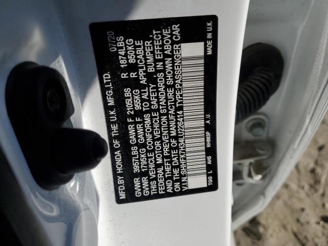 SHHFK7H34LU226414 Honda Civic Lx