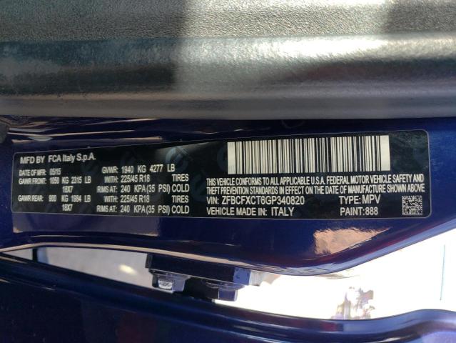 ZFBCFXCT6GP340820 Fiat 500x Trekking