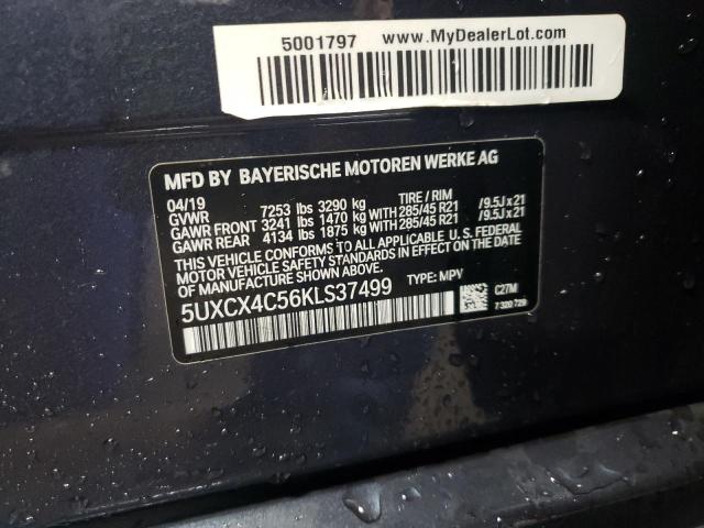 5UXCX4C56KLS37499 BMW X7 Xdrive50i