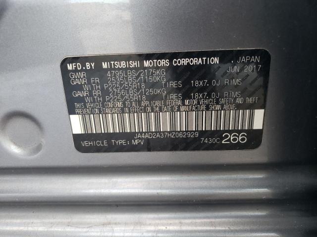 JA4AD2A37HZ062929 Mitsubishi Outlander Es