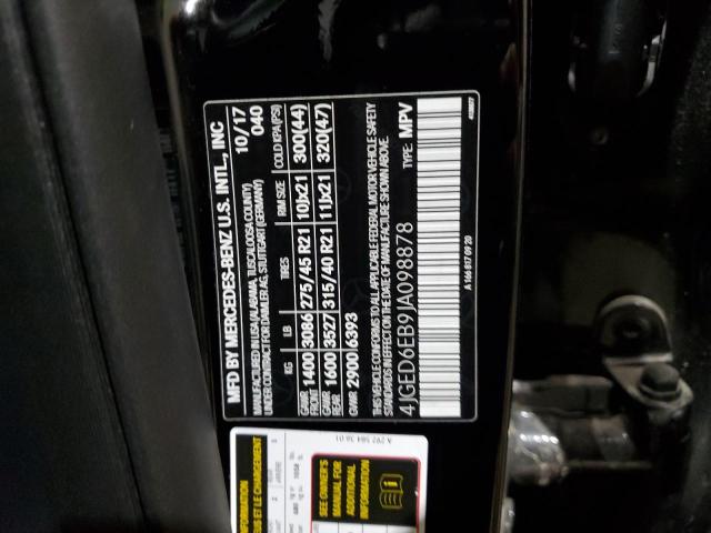 4JGED6EB9JA098878 Mercedes-Benz Gle Coupe 43 Amg