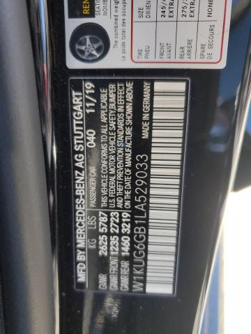 W1KUG6GB1LA529033 Mercedes-Benz S 450