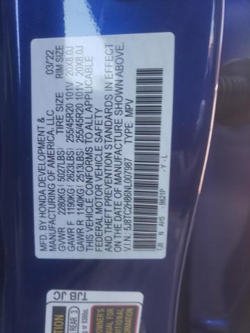 5J8TC2H86NL007987 Acura Rdx A-spec Advance