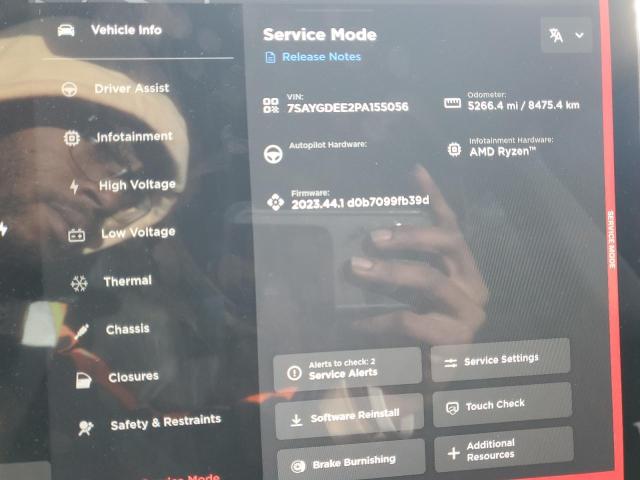 7SAYGDEE2PA155056 Tesla Model Y