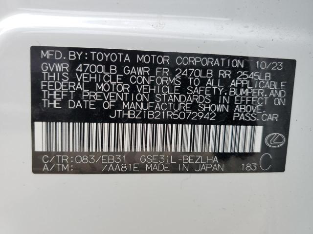 JTHBZ1B21R5072942 Lexus Is 350 F Sport Design