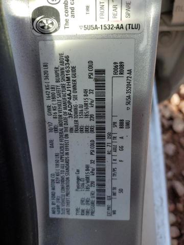 3FADP4AJ1HM163346 Ford FIESTA S