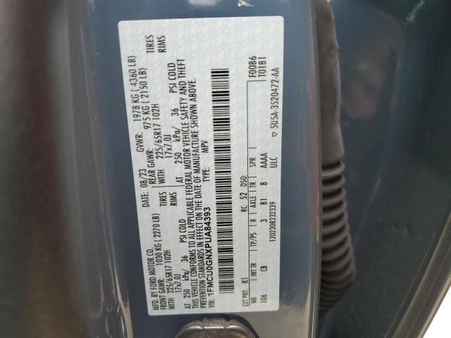 1FMCU0GNXPUA84393 Ford Escape Active