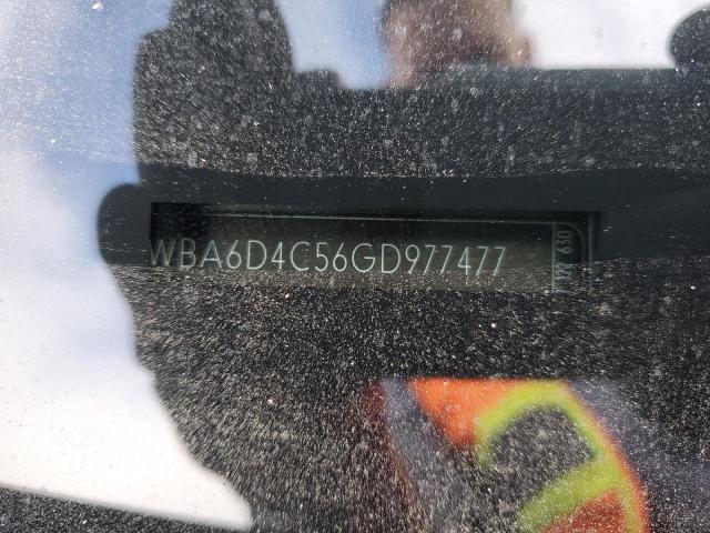 WBA6D4C56GD977477 BMW 650 I Gran Coupe
