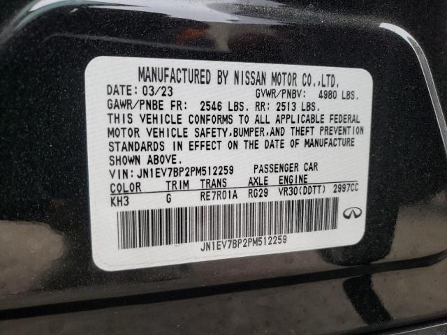 JN1EV7BP2PM512259 Infiniti Q50 LUXE