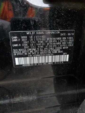 4S4WMARD4K3488764 Subaru Ascent Touring