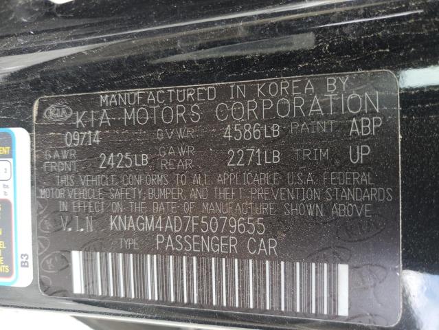 KNAGM4AD7F5079655 KIA OPTIMA HYBRID