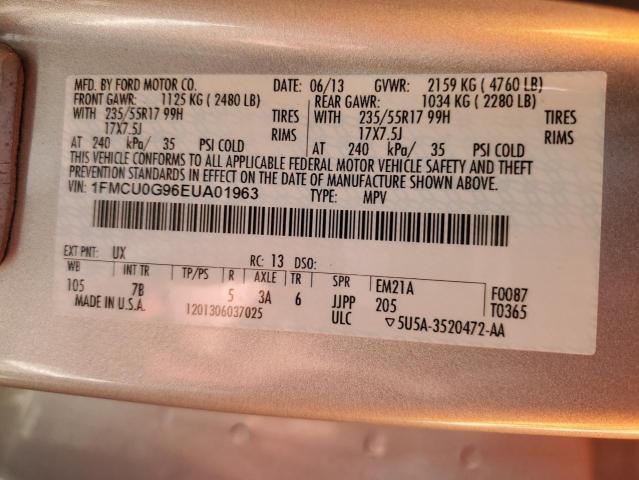 1FMCU0G96EUA01963 Ford ESCAPE SE
