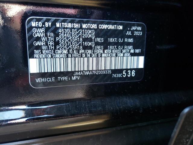 JA4ATWAA7RZ009335 Mitsubishi Eclipse Cross Se