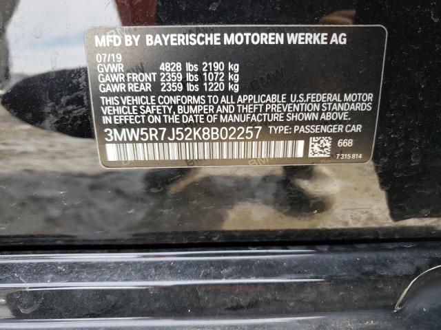 3MW5R7J52K8B02257 BMW 330XI