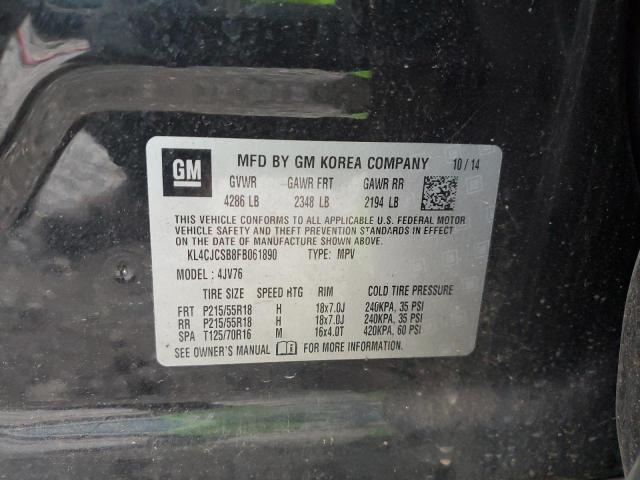 KL4CJCSB8FB061890 Buick Encore