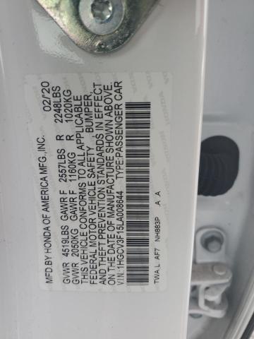 1HGCV3F15LA008644 Honda ACCORD HYBRID