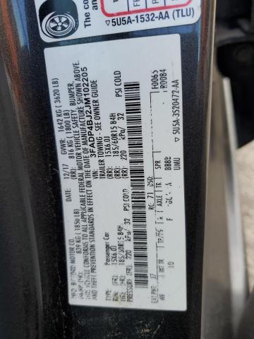 3FADP4BJ2JM102205 Ford FIESTA SE