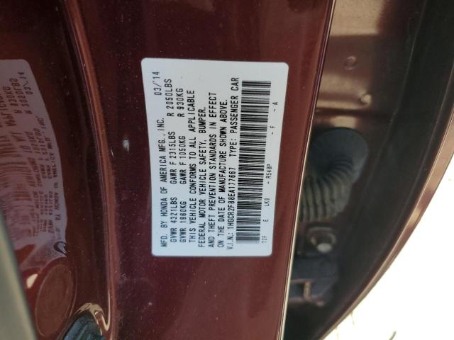 1HGCR2F88EA177667 Honda ACCORD EXL
