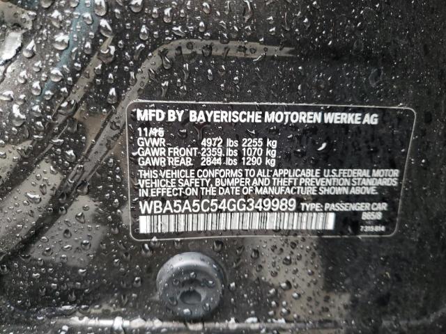 WBA5A5C54GG349989 BMW 528 I