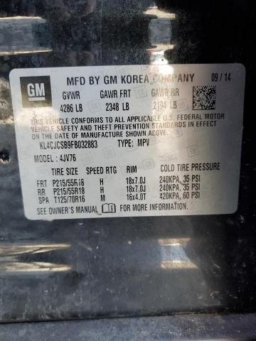 KL4CJCSB9FB032883 Buick Encore