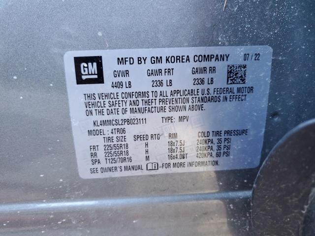 KL4MMCSL2PB023111 Buick Encore Gx Preferred