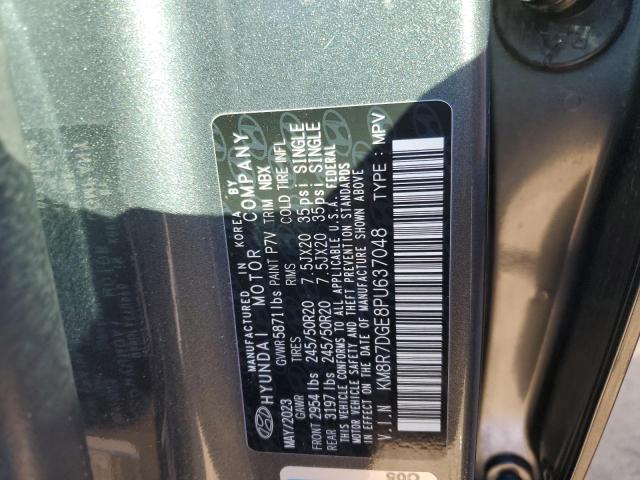 KM8R7DGE8PU637048 Hyundai Palisade Calligraphy