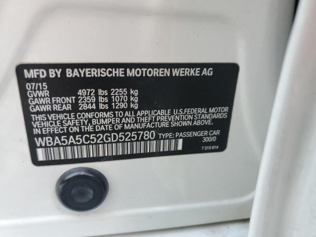 WBA5A5C52GD525780 BMW 528 I